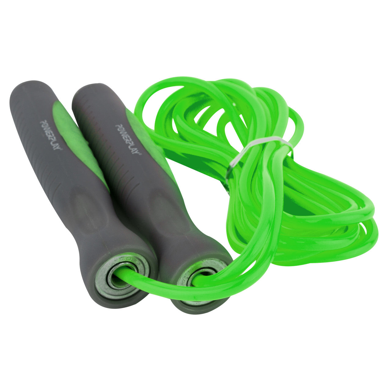 Скакалка PowerPlay 4204 Classic Jump Rope Зелена (2,7m.)