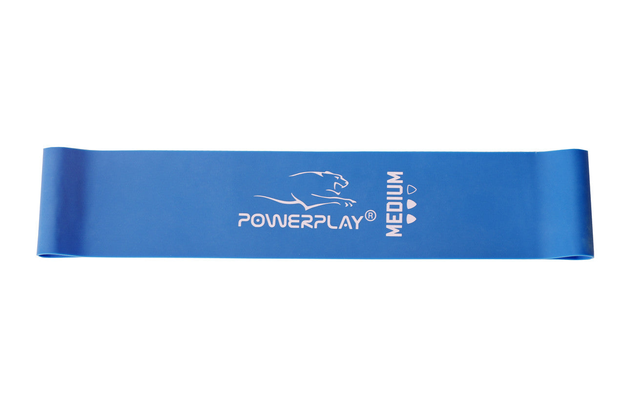 Резинка для фітнесу PowerPlay 4114 Mini Power Band 1мм. Medium Сіня (8-12кг)