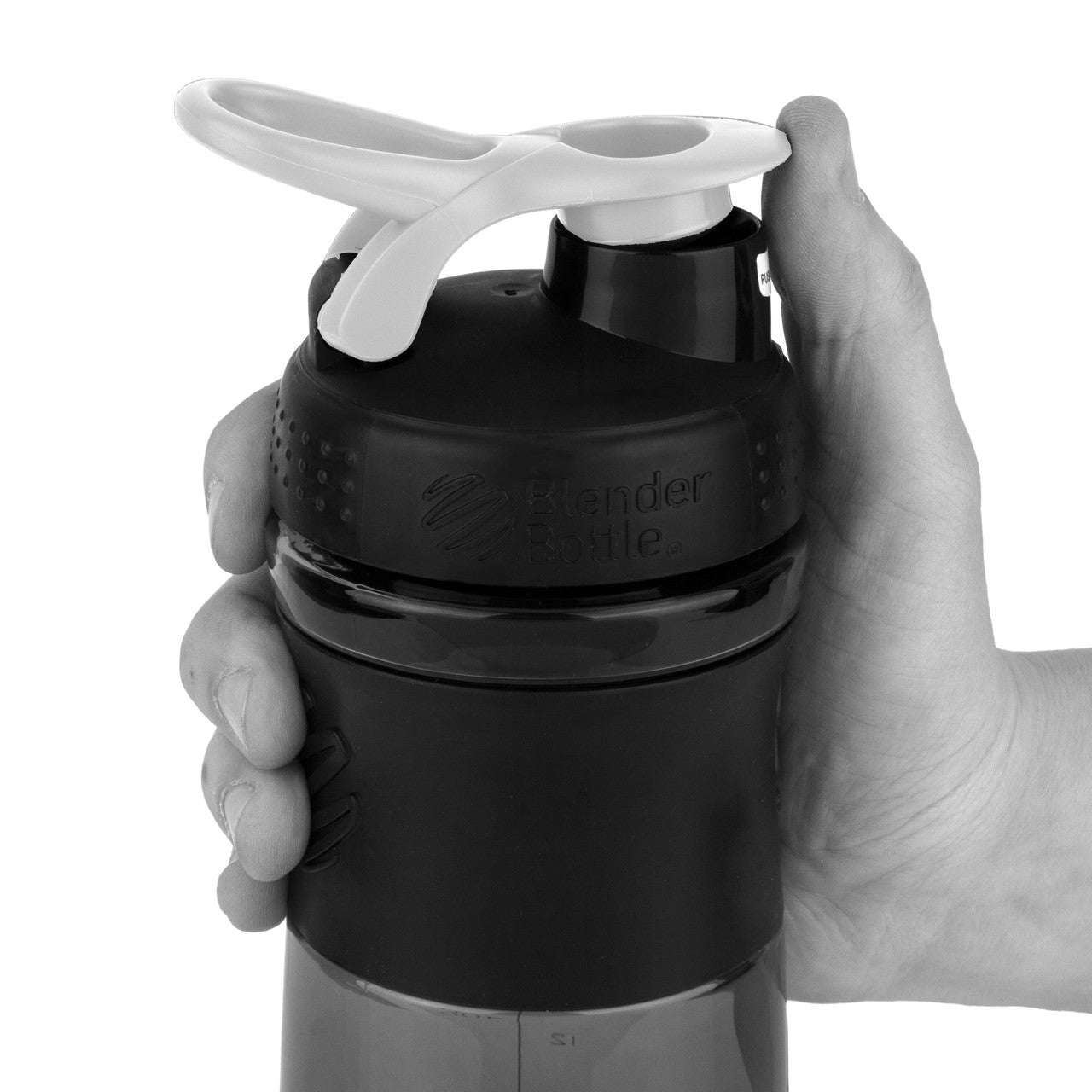 Шейкер спортивний (пляшка) BlenderBottle SportMixer Flip 28oz/820ml Black/White