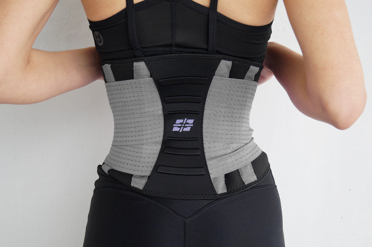 Пояс-корсет  для підтримки спини Power System  PS-6031 Waist Shaper Grey L/XL