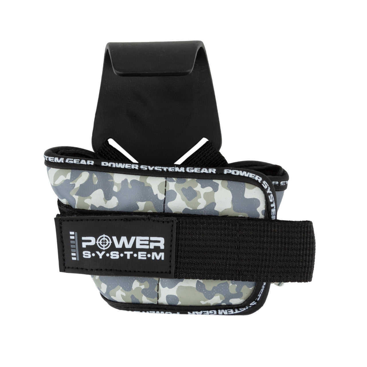 Гаки для тяги на зап'ястя Power System PS-3370 Hooks Camo Black/Grey L