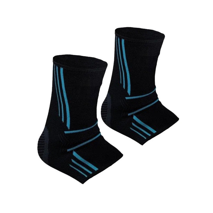 Бандажі на гомілкостоп Power System PS-6022 Ankle Support Evo Black/Blue (2шт.) L