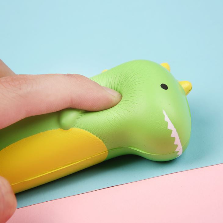 Набір ручок масляних Bookopt 0.7 мм BP5025 Squishy Dino (2шт)