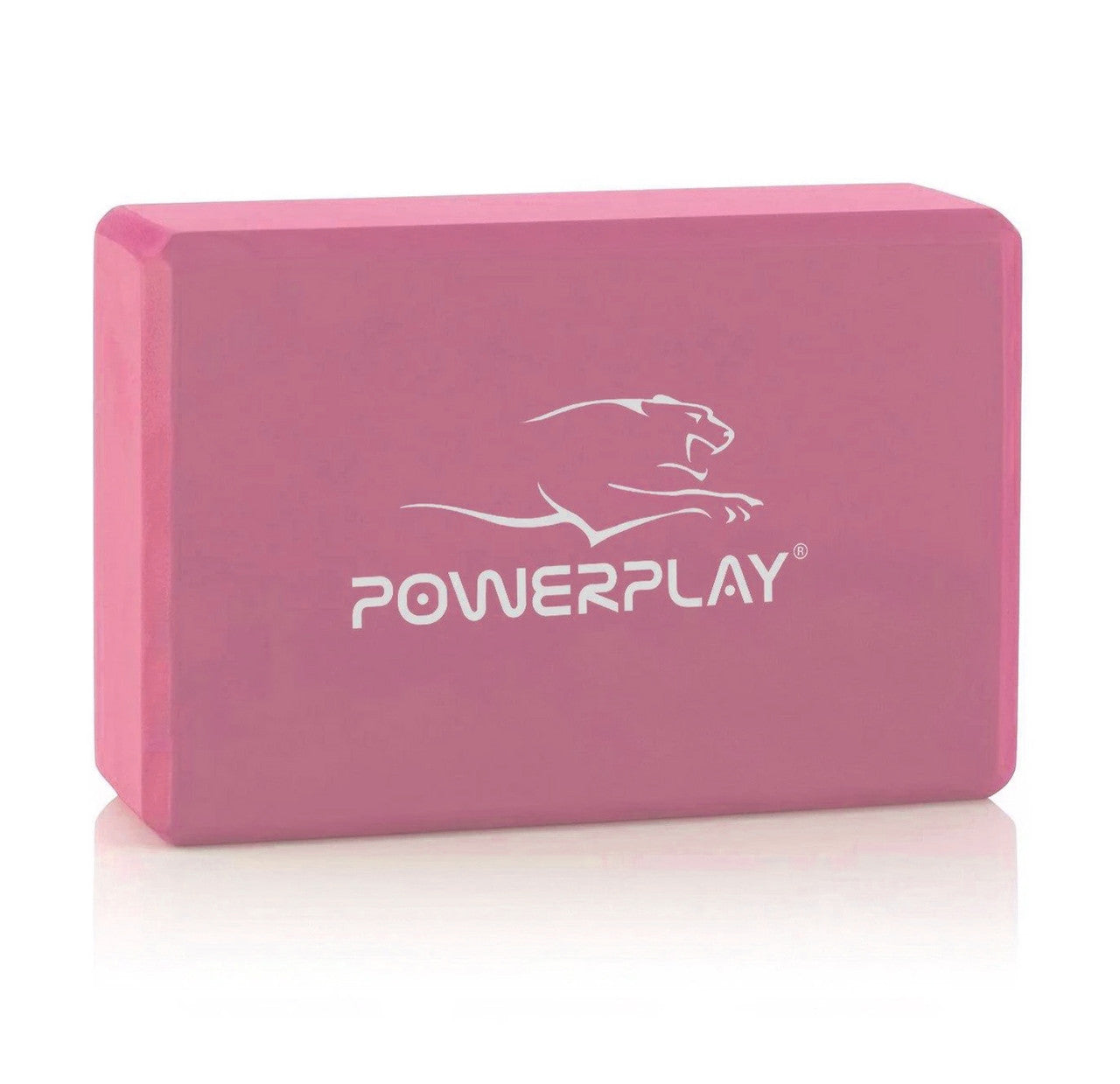 Блок для йоги 2 шт. (пара) PowerPlay 4006 Yoga Brick EVA Рожеві