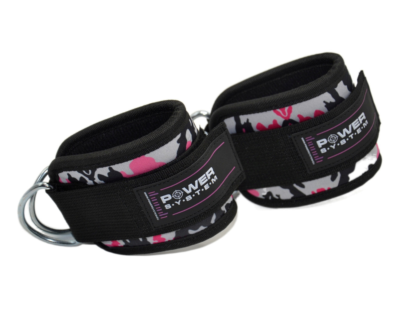 Манжети на щиколотку Power System PS-3470 Ankle Strap Camo Pink/Black