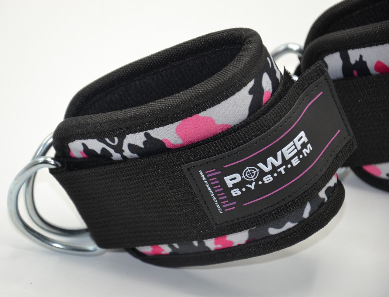 Манжети на щиколотку Power System PS-3470 Ankle Strap Camo Pink/Black