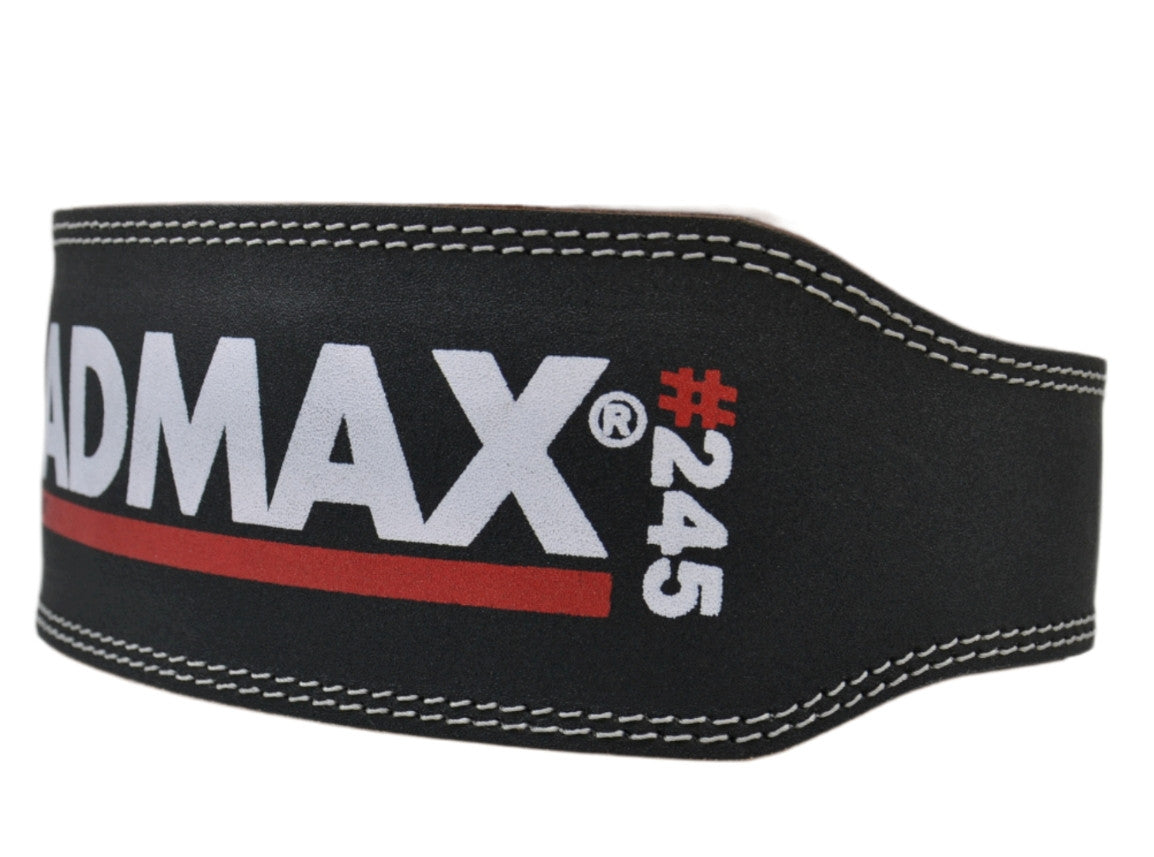 Пояс для важкої атлетики MadMax MFB-245 Full leather шкіряний Black XL