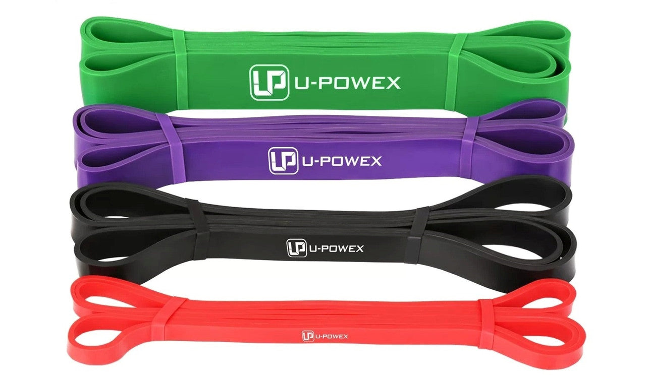 Резинові петлі для тренувань U-POWEX Power Band набір 4шт. (4,5-57kg)