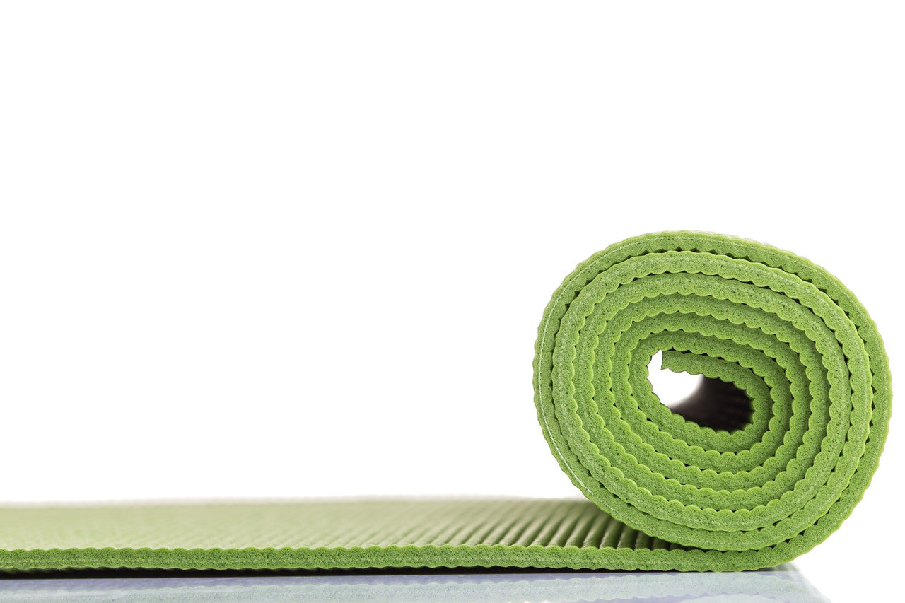 Килимок для йоги та фітнесу Power System PS-4014 PVC Fitness-Yoga Mat Green (173x61x0.6)