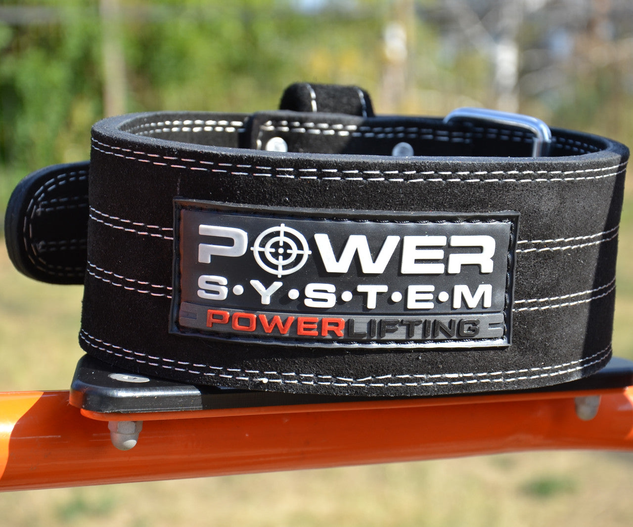 Пояс для пауерліфтингу Power System PS-3800  PowerLifting шкіряний Black M