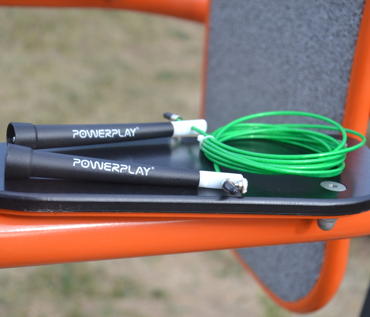 Скакалка швидкісна PowerPlay 4202 Ultra Speed Rope Зелена (2,9m.)