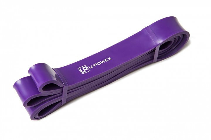 Еспандер-петля (гумка для фітнесу і кроссфіту) U-POWEX Pull up band (16-39kg) Purple