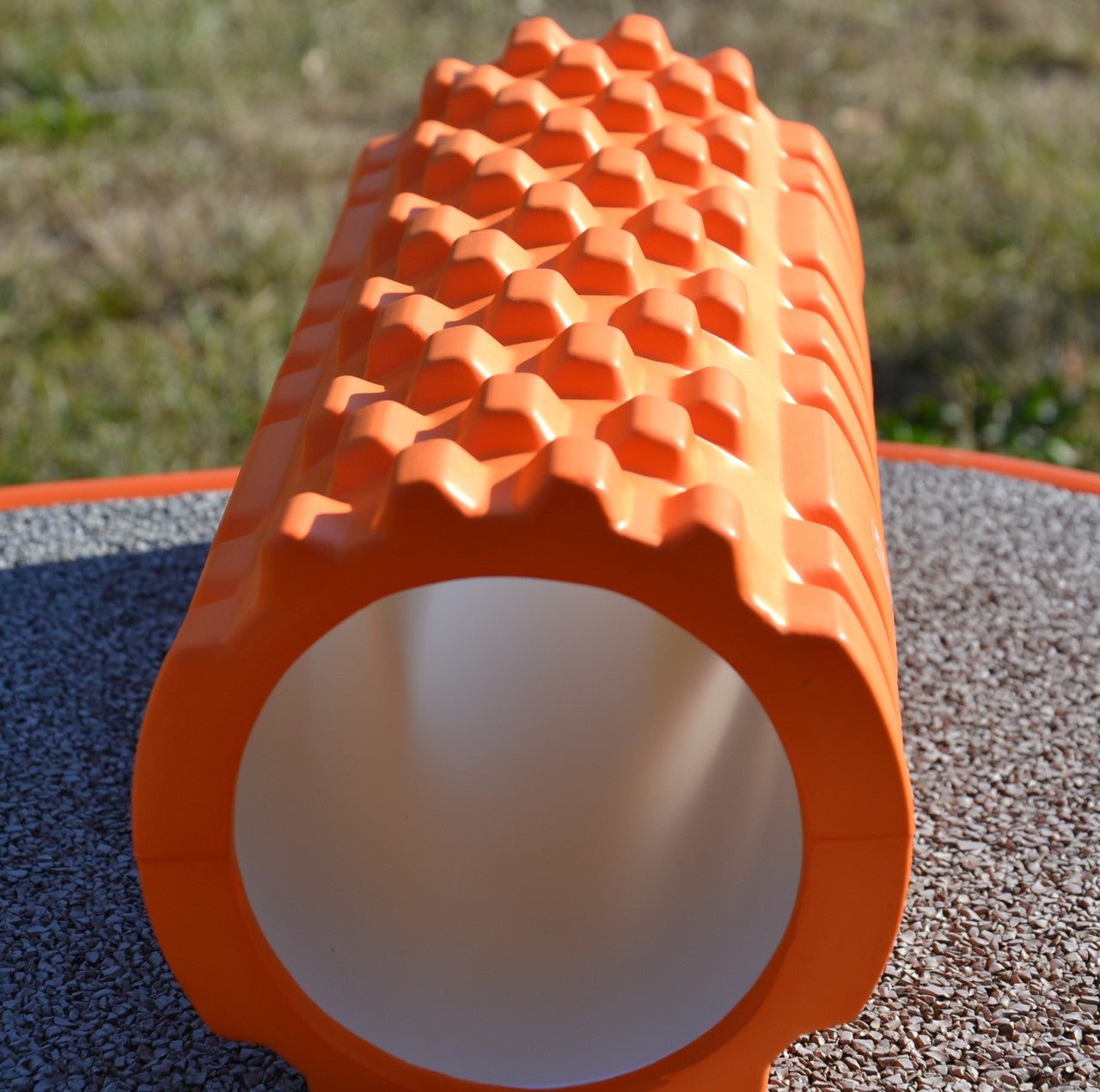 Масажний ролик (роллер) U-POWEX EVA foam roller (33x14см.) Orange