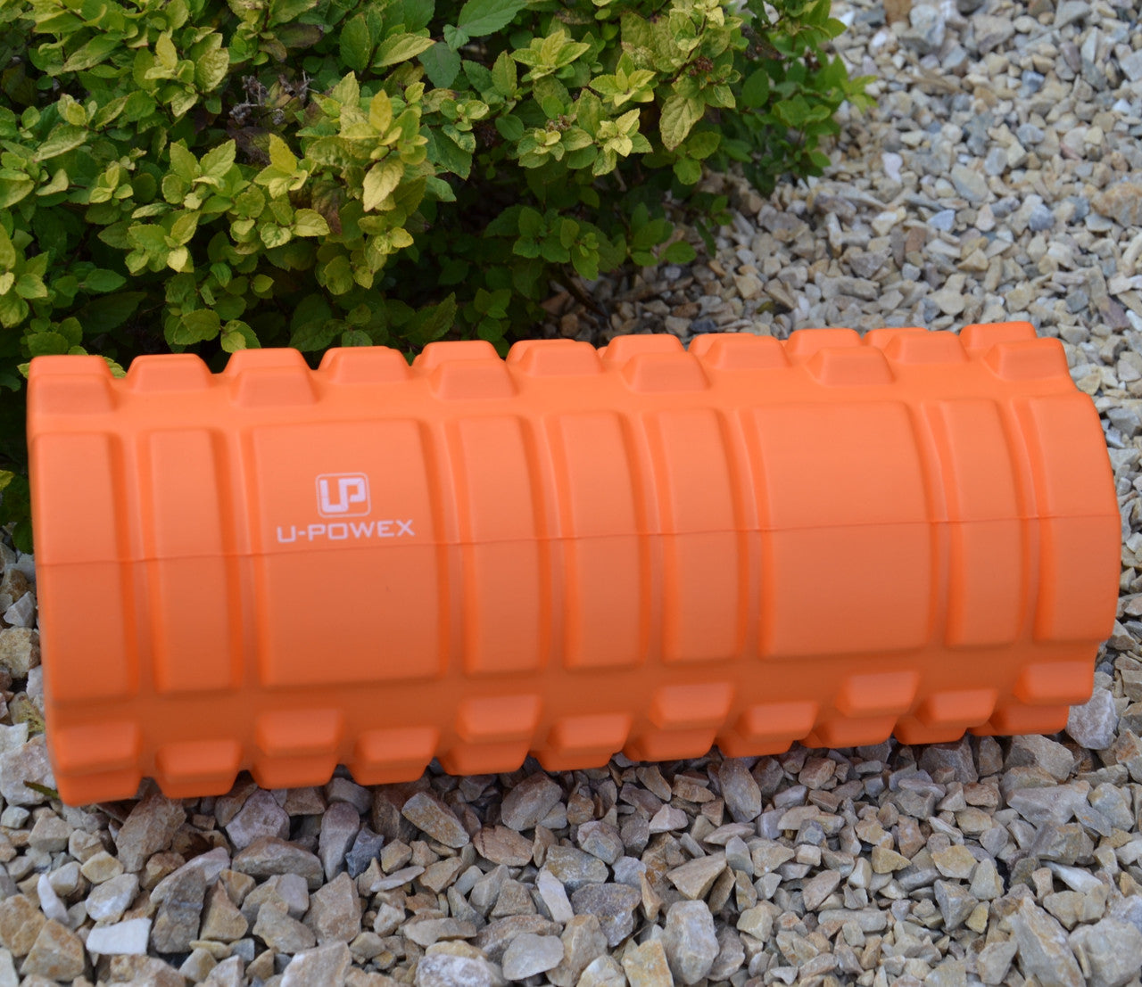 Масажний ролик (роллер) U-POWEX EVA foam roller (33x14см.) Orange