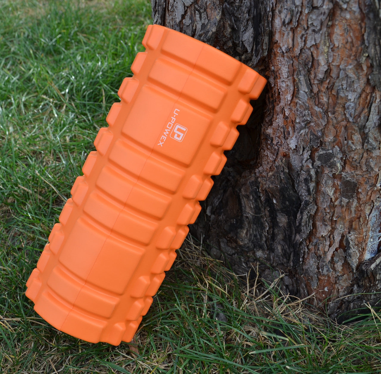 Масажний ролик (роллер) U-POWEX EVA foam roller (33x14см.) Orange