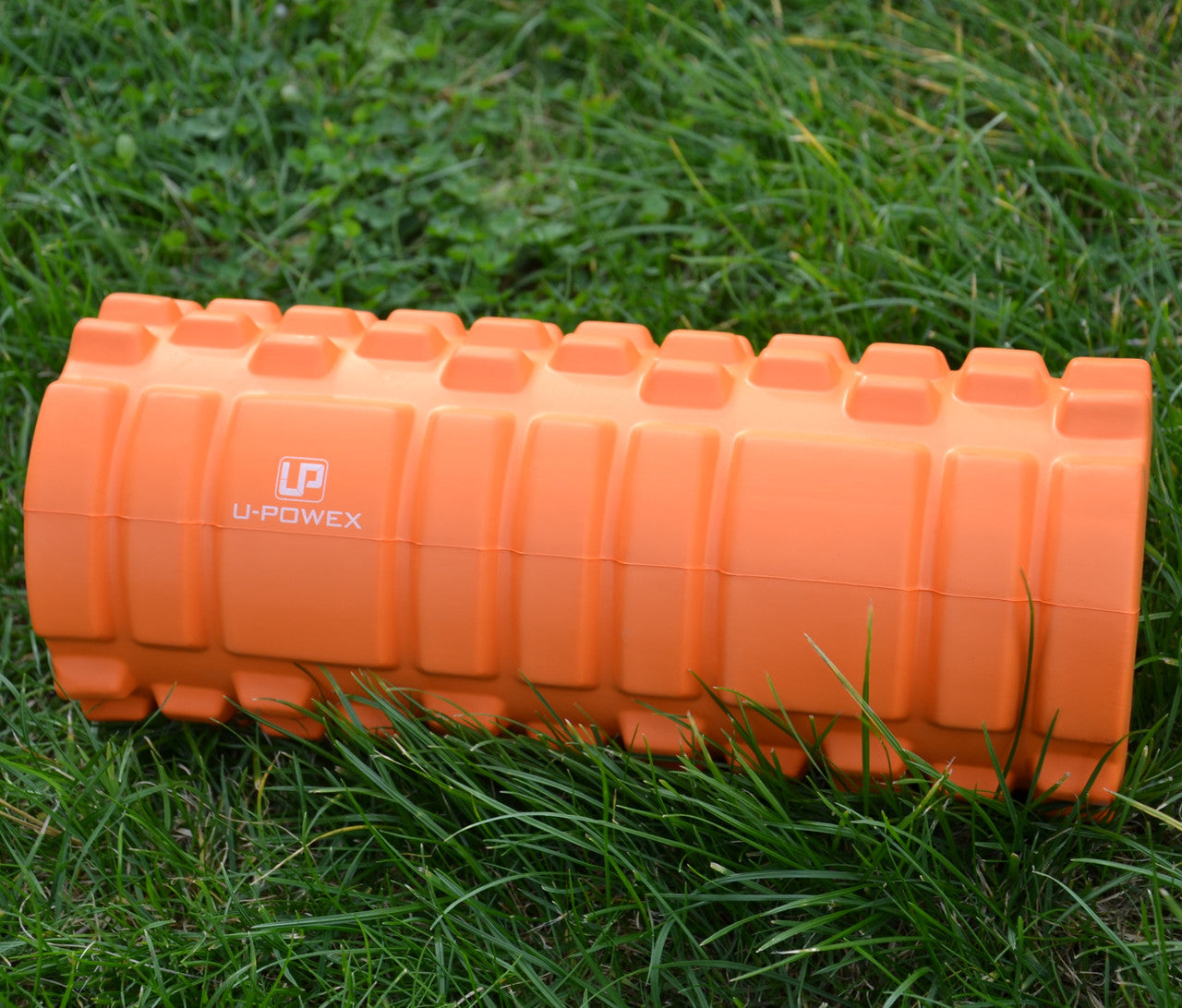 Масажний ролик (роллер) U-POWEX EVA foam roller (33x14см.) Orange