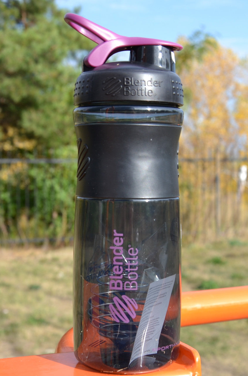 Шейкер спортивний (пляшка) BlenderBottle SportMixer Flip 28oz/820ml Black/Plum