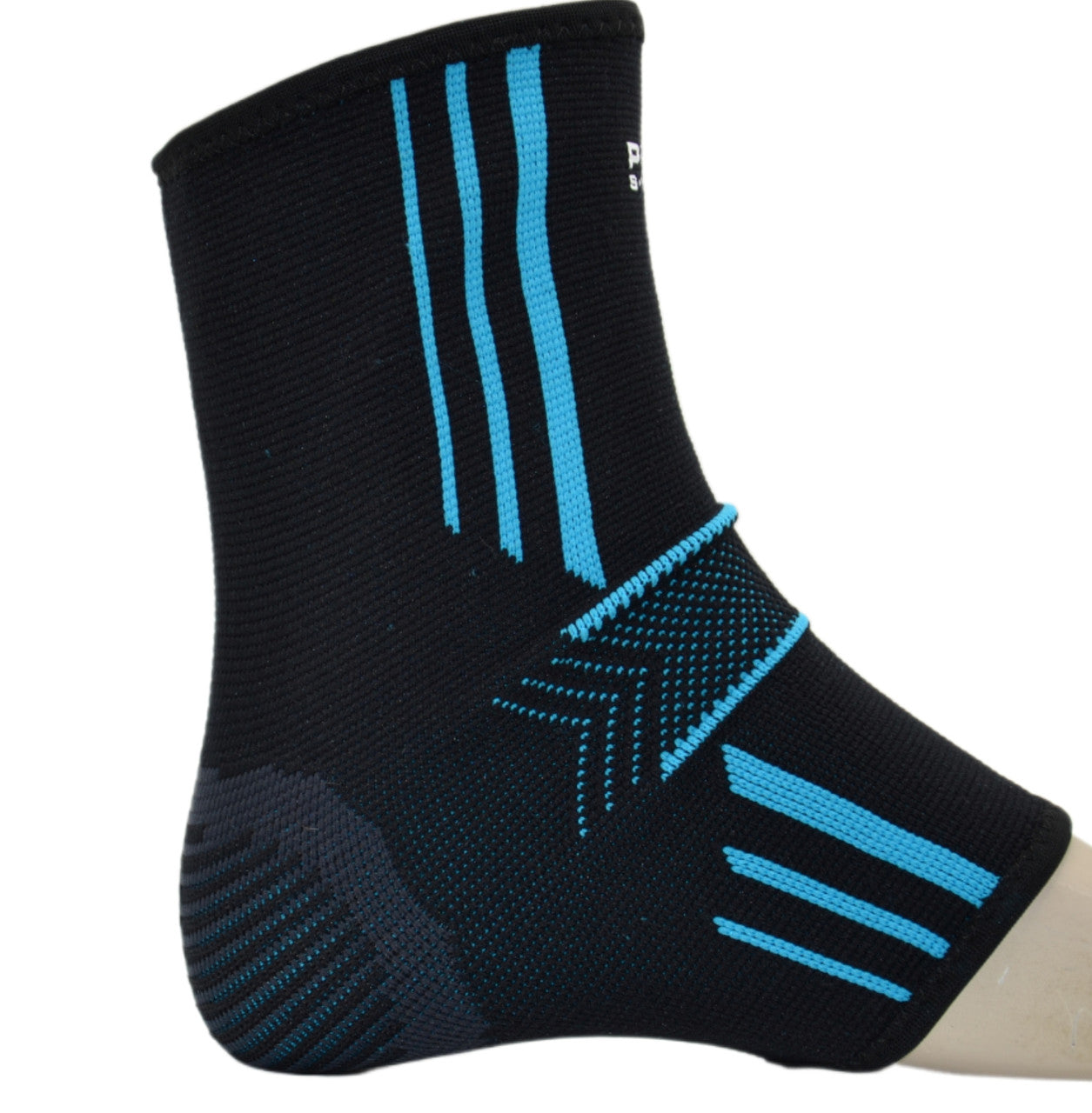 Бандажі на гомілкостоп Power System PS-6022 Ankle Support Evo Black/Blue (2шт.) L