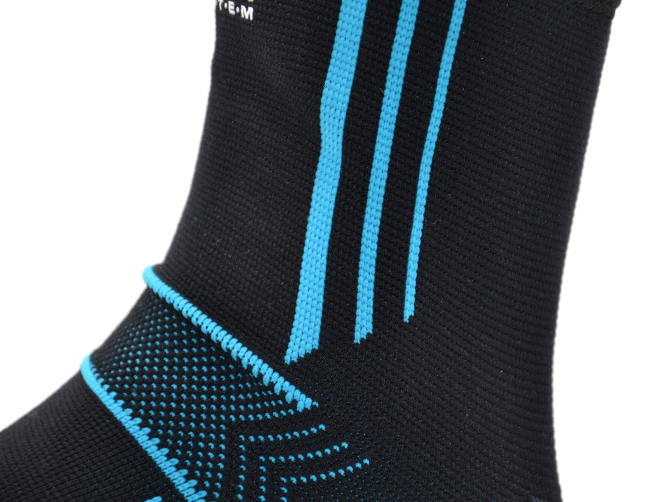 Бандажі на гомілкостоп Power System PS-6022 Ankle Support Evo Black/Blue (2шт.) L