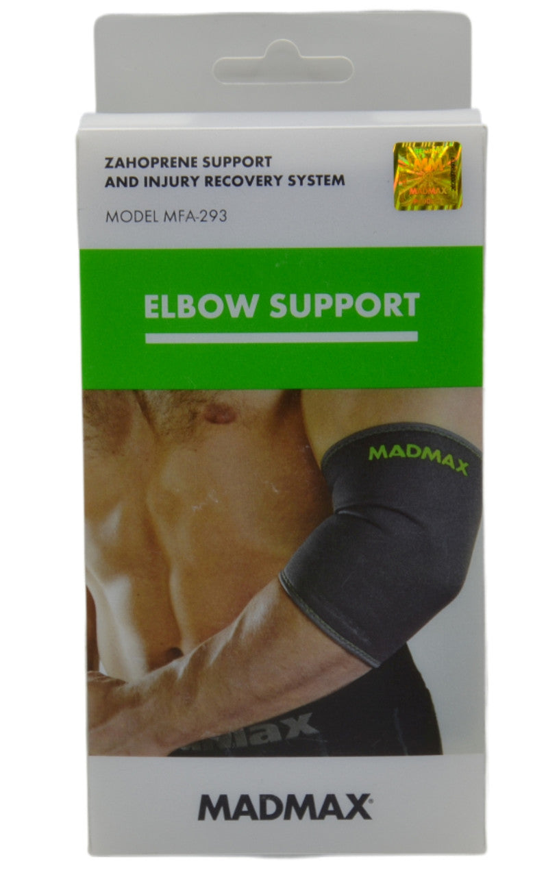 Налокітник MadMax MFA-293 Zahoprene Elbow Support Dark Grey/Green (1шт.) XL