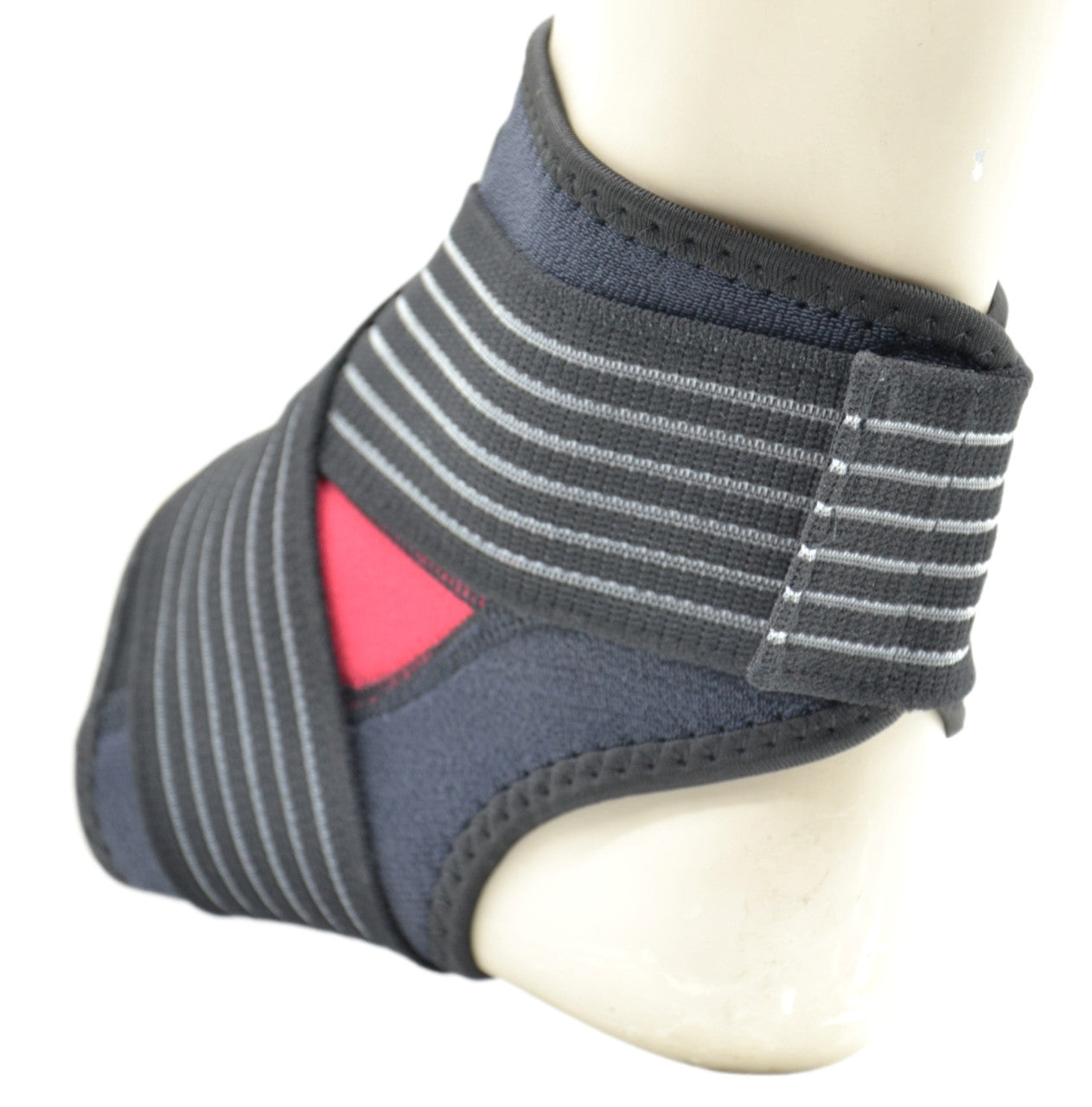 Бандаж на гомілкостоп Power System PS-6013 Neo Knee Support  Black/Red (1шт.) M