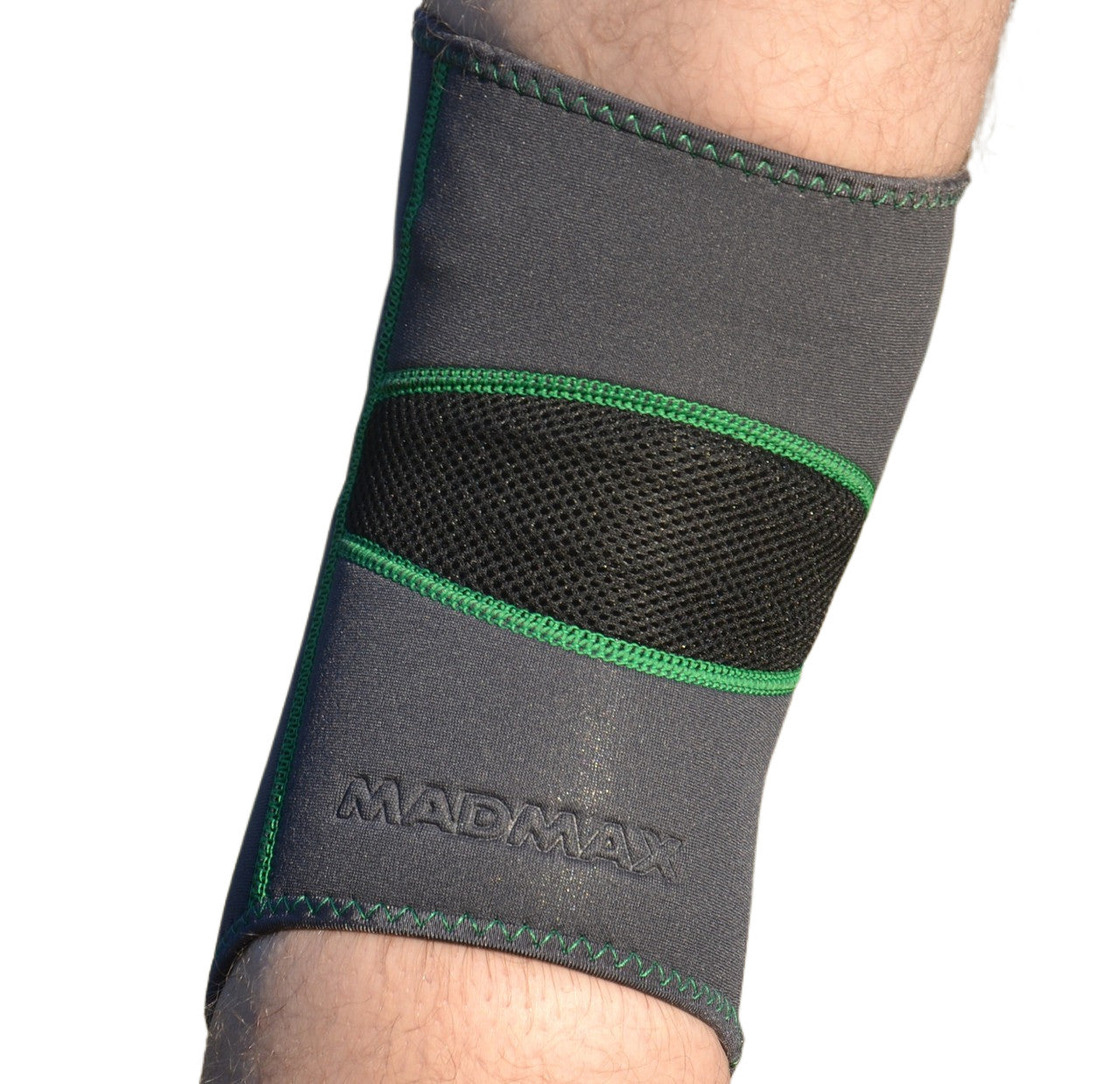 Наколінник MadMax MFA-294 Zahoprene Knee Support Dark Grey/Green (1шт.) L