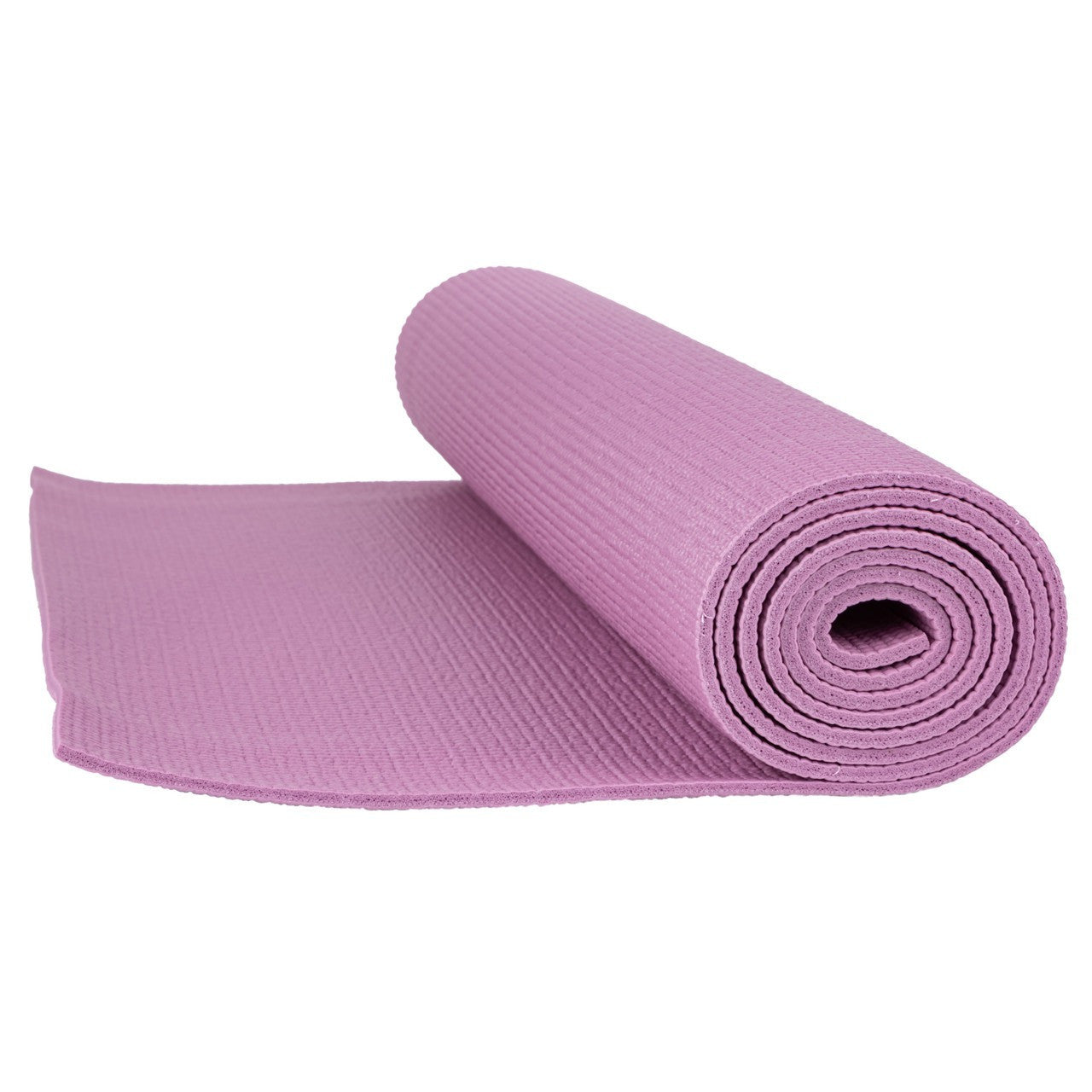 Килимок для йоги та фітнесу PowerPlay 4010 PVC Yoga Mat Рожевий (173x61x0.6)