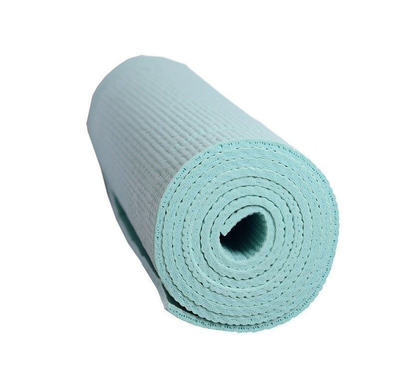 Килимок для йоги та фітнесу PowerPlay 4010 PVC Yoga Mat М'ятний (173x61x0.6)