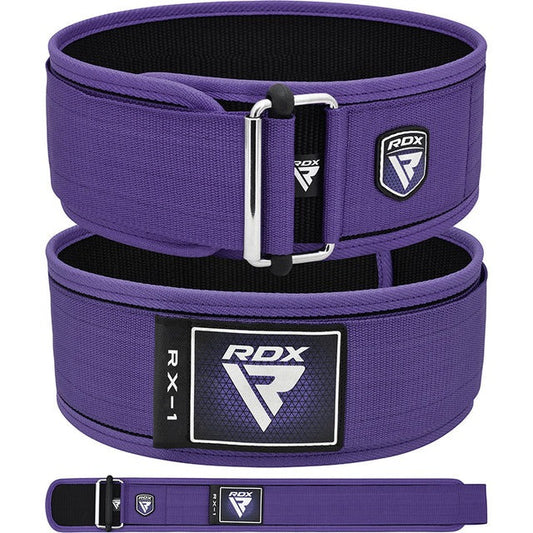 Пояс для важкої атлетики RDX RX1 Weight Lifting Belt Purple S