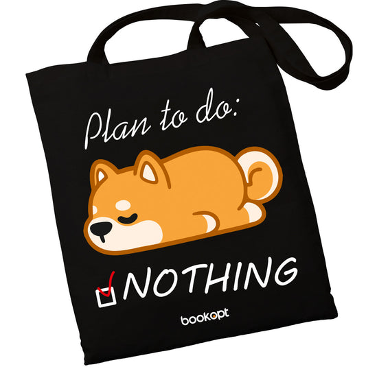 Екошопер BookOpt BK4061 Plan to do: NOTHING чорний