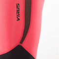 Женские лосины для спорта Virus США L Черно-розовые (ECO33) - sportprotection 
