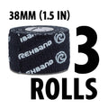 Кiнезiо тейпи для колiна спини для спорту Rehband 018246 4.5 м - sportprotection 