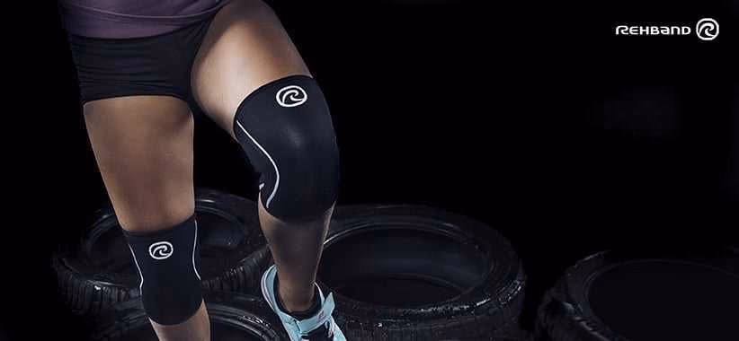наколінники Rehband - вигляд збоку