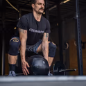Наколінники для спорту RX Knee Black/Gold 105337-01 (5 мм)