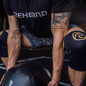 Наколінники для спорту RX Knee Black/Gold 105337-01 (5 мм)