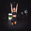 наколінники для кросфіту Rehband на спортсмені під час WOD