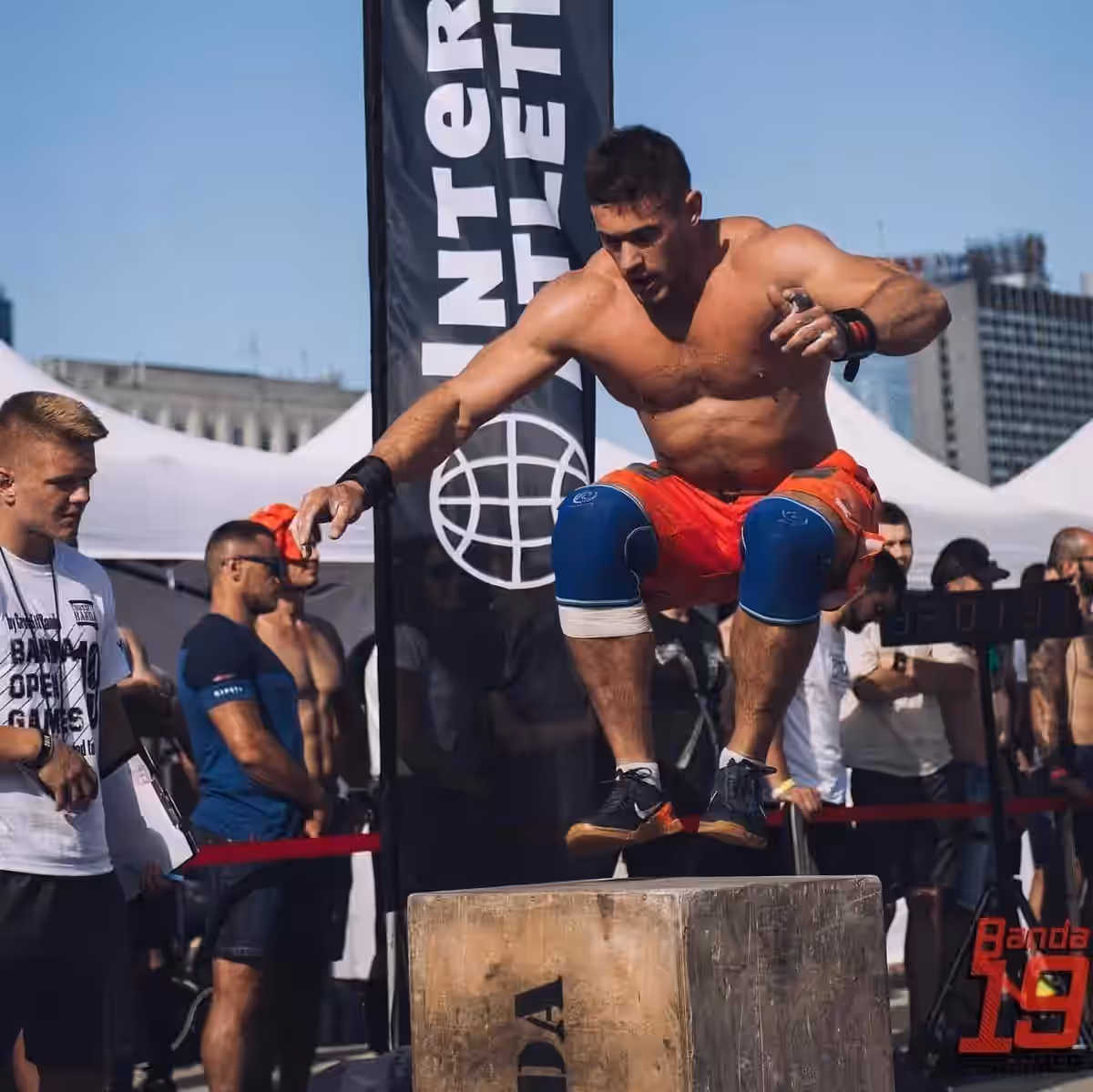 наколінники Rehband - вигляд збоку