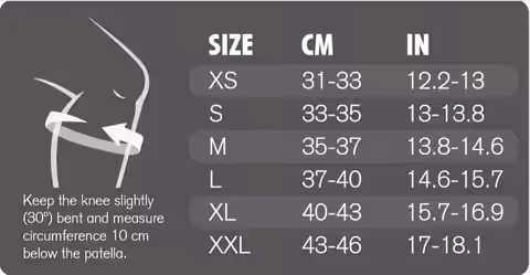 наколінники Rehband 7084 - вигляд ззаду
