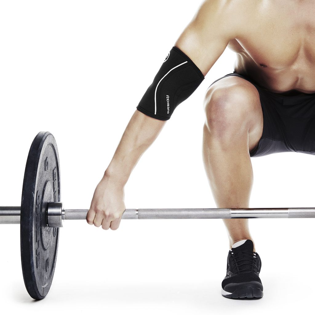 Налокітники 5мм для важкої атлетики купити Київ Rehband 7081 (5 мм)