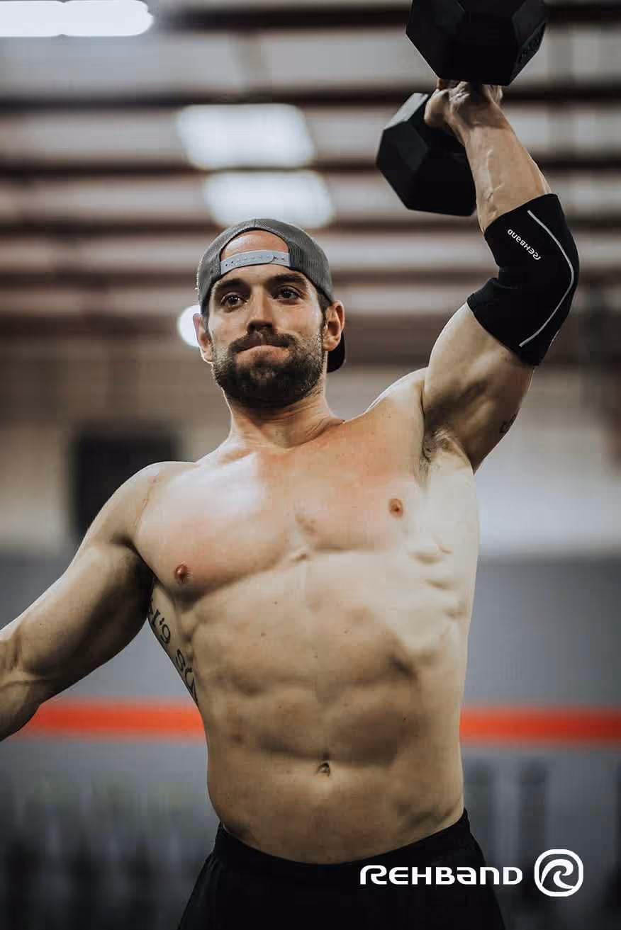 Спортивні налокітники купити Київ Rehband 102306 (5 мм)