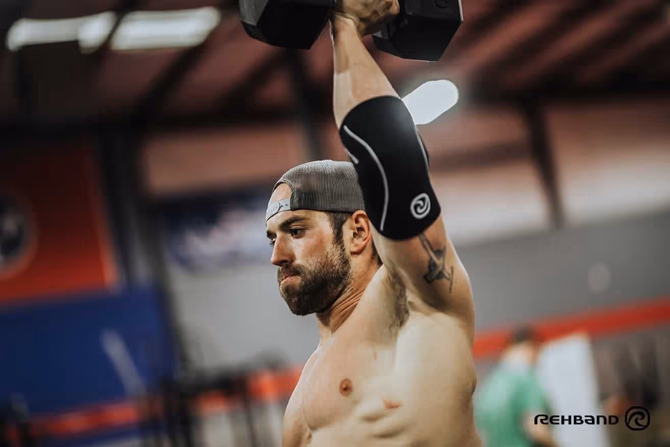 Спортивні налокітники купити Київ Rehband 102306 (5 мм)