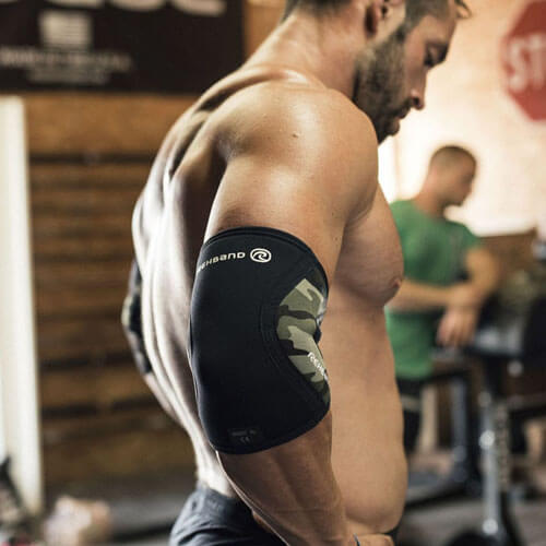 Налокітники 5мм для важкої атлетики купити Київ Rehband 102331 (5 мм)