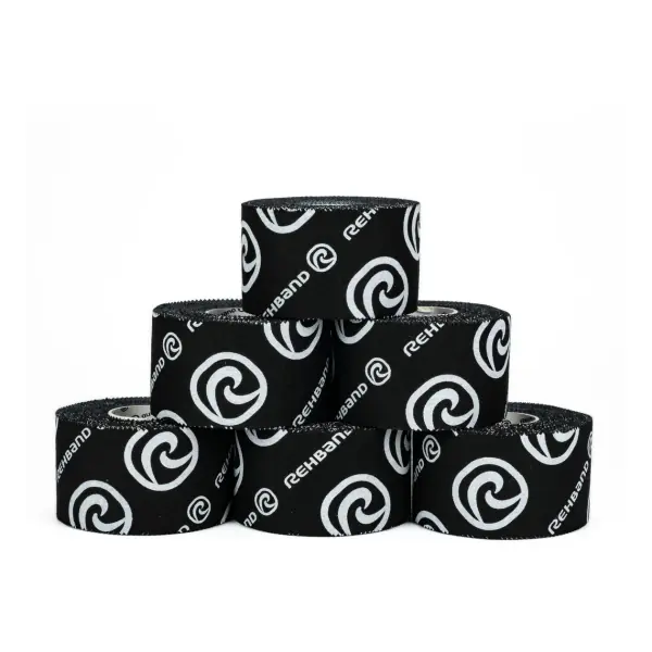 Кінезіо тейпи широкі 38mm x 10m Rehband 018656